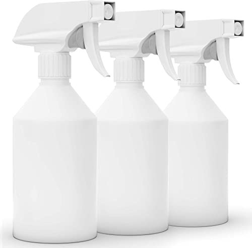 3er Set Sprühflaschen aus recyceltem Plastik für mehr Nachhaltigkeit - Premium Pump-Sprühflasche als Pflanzenbefeuchter mit feinem Sprühnebel, Spray Bottle, Spray Flasche leere Spruhflasche [3x250ml]