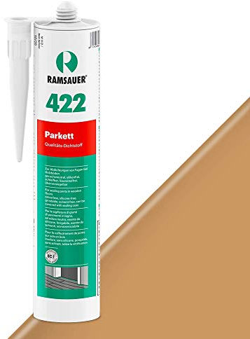 Ramsauer 422 Parkett Acryl - Fugendichtstoff für Holzböden (Eiche Dunkel)