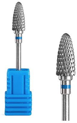 Natury Nails Carburo chiodo trapano tungsteno frese. Fresa rotante elettrica manicure macchina attrezzature nail. Grano medio