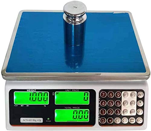 Balance électronique multifonctionnelle, balance de plate-forme de tarification commerciale, adaptée aux magasins de fruits et légumes, aux magasins, aux supermarchés, etc.