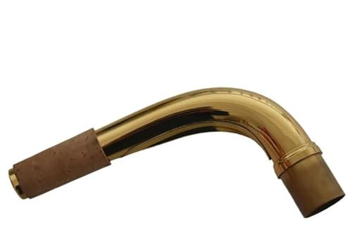 Zubehör Für Blasinstrumente Mit Gebogenem Hals, Baritonsaxophon, Messinglack, Goldfarben Saxophon Reparatur Zubehör
