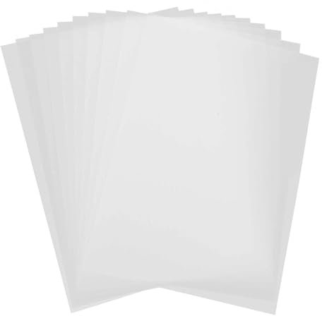 EXCEART 10stücke Schrumpffolie Für Bastelarbeiten Diy Cuttable Schrumpf Blätter Geeignet Für Kunstunterricht Partygeschenke Und Schlüsselanhängereherstellung
