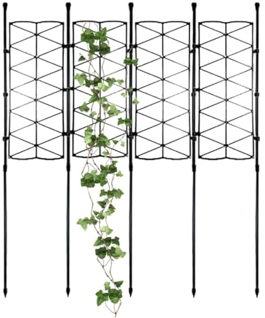 Pflanzenspalier Monstera - Metall Pflanzenspalier Zimmerpflanzenstütze | Zimmerpflanzen-Halter Pflanzenrahmen - Gartenbedarf Gartenspalier für Gurken, Tomaten, Clematis, Morning Glories