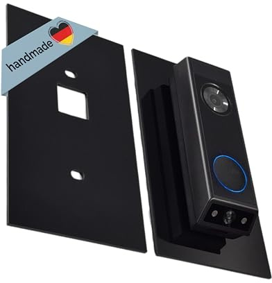 LazerlichtCraft | Acrylglas Blende Klingelschild für Eufy Doorbell E340 S220 C30 & C31 – Türklingel Zubehör