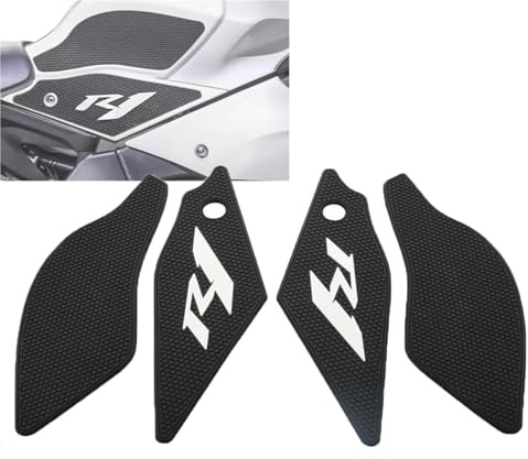 GUYANA Tankschutz Motorrad Kraftstoff Tank Pad Schutz Für Yamaha YZF R1 R1M YZFR1 2020-2021 Motorrad Aufkleber Aufkleber Zubehör