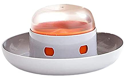 Gralara Dog Food Dispenser Bowl Interactive Push Button Dog Enrichment Toy for Small/Large Indoors
