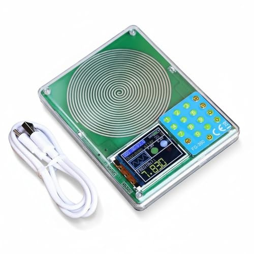 SHOOYIO Generatore di frequenza regolabile 0.001Hz 200kHz 7.83 Funzione ABS Shell ad alta precisione Funzione ricaricabile Strumento di ricerca sul campo all'aperto