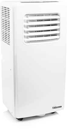Tristar Aire acondicionado portátil - 9.000 BTU - 3 en 1 - Deshumidifica, Enfría, Ventila - Hasta 34 m² - Kit para ventana incluido - AC-5530 [Clase de eficiencia energética A]