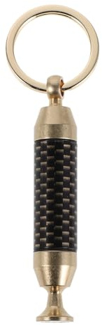 SOESFOUFU Coupe-cigares portable : outil ouvre-cigares portable en alliage de zinc, accessoire porte-clés pour les soirées fumeurs en extérieur.
