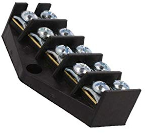 E.4005 Klemmleiste Schraubklemme Wege: 5 10mm2 Klemmen: 10 57A PAWBOL
