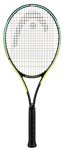 Head Graphene 360+ Gravity Tour 2021 unbesaitet 305G Tennisschläger, Wettkampfschläger, Türkis – Gelb
