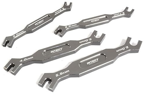 Integy RC Model Complete Turnbuckle Wrench Set (8 Sizes) 3, 3.2, 3.5, 3.7, 4, 5, 5.5 & 6mm