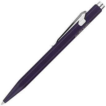 Caran d'Ache 849 Kugelschreiber in der Farbe Dunkelviolett mit Slimpack, Limitierte Edition, NN0849.461, Lila