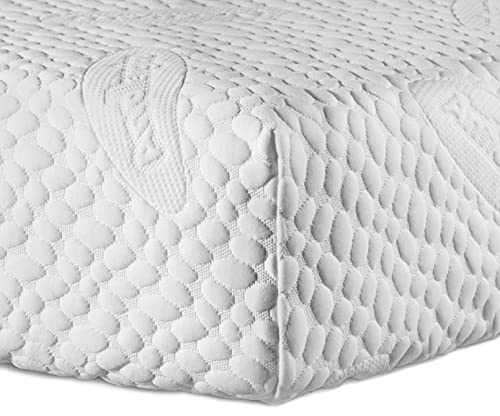 Dorian Home, Coprimaterasso in Maglia Antistress Massaggiante 1 Piazza e Mezza da 110-130 x 200, Realizzato in Poliestere Ipertraspirante Anticaro ed Elasticizzato, Made in Italy