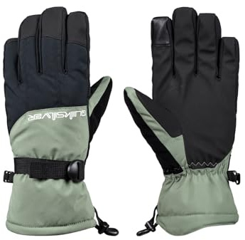 Quiksilver MISSION GLOVE Herrhandskar Grön XL