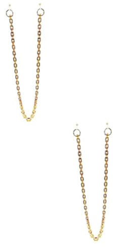 GALPADA 2stücke Handtaschenkette Im Leopardenmuster Ersatzkette Für Umhängetasche Brillenkette Stilvolles Accessoire Für Handtaschen Leicht Und Langlebig Für Gängige Modelle