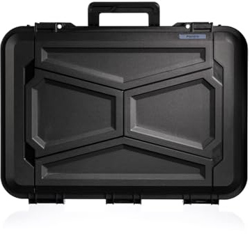 GUARDIQUE EKO90 – Universalkoffer, Leer, Wasserdicht, staubdichter und stoßfest, Outdoor Koffer, 100% Recyceltem | IP65 | 57,2 x 42,5 x 14,4 cm