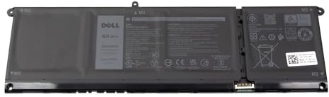 Dell TN70C Original Batterie 64Wh (4 cellules) | pour Inspiron 14 Plus (7420), 16 2in1 (5635), 15 (3530), Vostro 15 (3530), Latitude 14 (3445) Chromebook