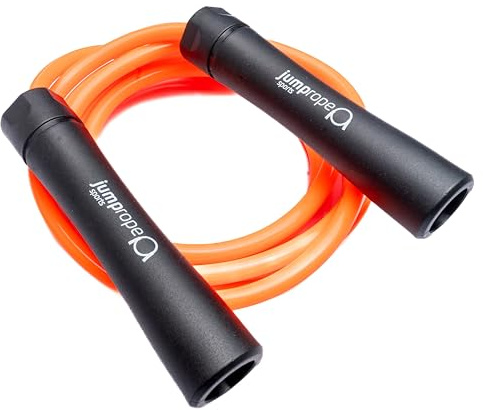Professionelles Rope Skipping Springseil HEAVY CHAMPION 2.0 (Ø 10mm / 3.0m Seillänge - verstellbar)