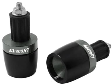 Motorrad-Lenkerendkappen Motorrad-Endkappen, Motorrad-Lenkergriffe, 7/8 Zoll, 22 Mm, Endkappen, Gegengewichtskappen, Stecker, Schiebegriff, Für R1200RT(Titanium)