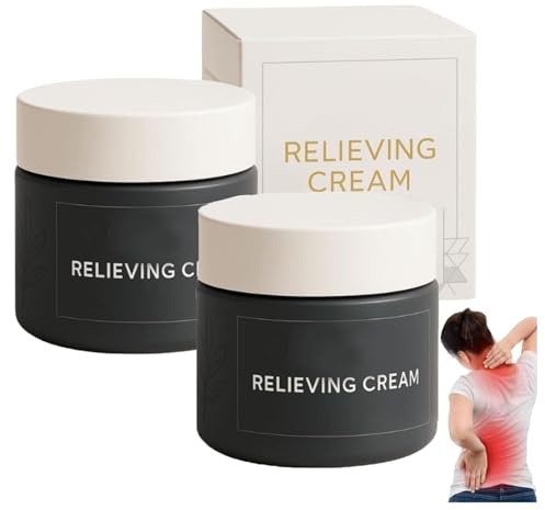 Crema lenitiva, unguento curativo per la cura dei nervi, crema professionale per il sollievo dei nervi, unguento curativo NerveCare per varie parti del corpo (2pcs)