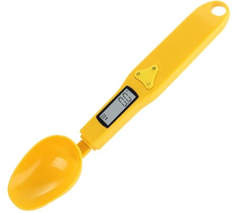 Cucchiaio dosatore – Bilancia elettronica per alimenti da cucina, dispositivo di controllo delle porzioni di grammi, a batteria, calcolo e visualizzazione sistematica del peso, strumento di