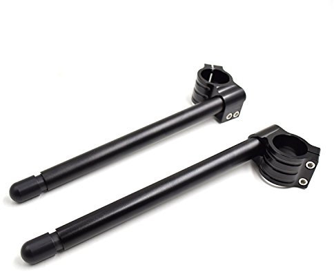 Fullibars Φ50mm semimanillares para moto horquilla Ø 50mm R6 2006-2016 R1 2004-2008 cafe racer semi manillares inclinables 10°tubos Ø 22.2mm aluminio