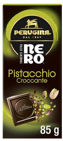 PERUGINA NERO Pistacchio Tavoletta Cioccolato Fondente 85g