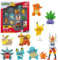 Pokemon Figuren Set 10 pcs – 5-11 cm Pokémon Figuren – Cinderace Pikachu Charmander Squirtle Oddish Gible Bulbasaur Yamper Froakie & Growlithe - Neueste 2022 - Offiziell Pokemon Spielzeug