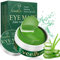 Eveellyn Patch Yeux, Patch Anti Cernes Hydratant Anti-âge à L'aloe Vera Naturell, Réduit les Cernes, Poches, Pattes d'Oie et Rides 60 pièces