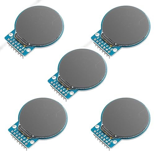 AZDelivery 5 x GC9A01 1.28-Zoll Rundes TFT Display für Arduino