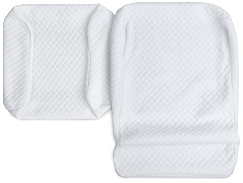 HOMCA Paarkissen Kissenbezügen Waschbaren Ersatzkissenbezug Memory Foam Armkissen für Paare Bezug