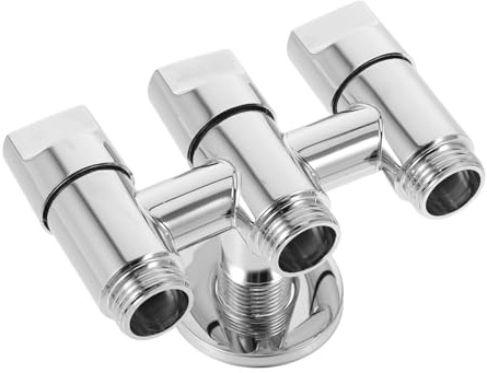 SHINEOFI Válvula Desviadora De Ducha De Válvula De Vías Para Desagüe De Inodoro Accesorio Para Uso Doméstico y Comercial