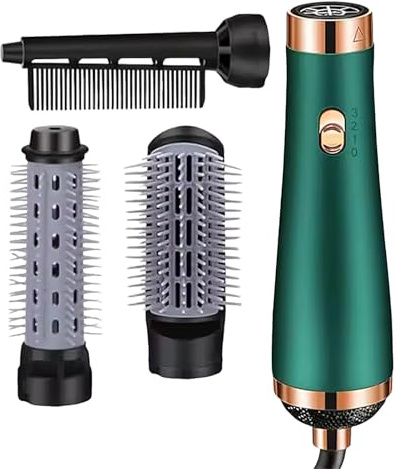 Rizador de Aire para Cabello | Secador Alisador Potente 3 Velocidades | Multifuncional Plancha 900W Para Viaje Añadir Volumen Secado Estilizado En Casa