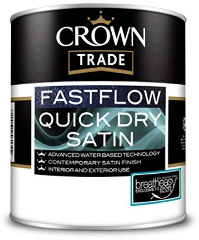 Crown 2.5ltr Trade QD Fastflow White Satin