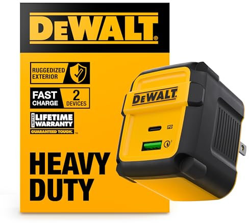DEWALT 2-Port Worksite USB PD Charger