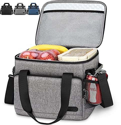 Lubardy 30 Litri Borsa Termica Porta Pranzo Borsa Frigo Rigida Grande Borsa Termica con Spallacci Regolab per Picnic Campeggio Barbecue All'aperto Viaggio