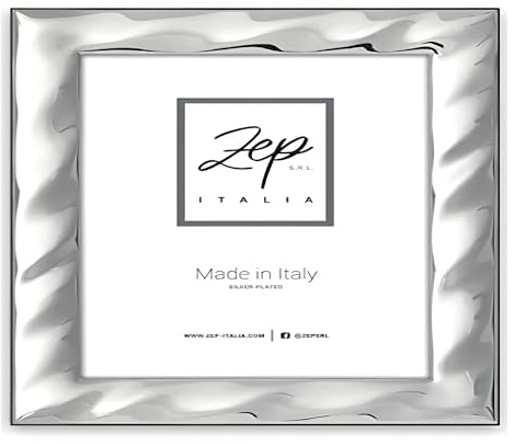 Zep Marco de Mesa de Plata Plateada para Fotos de 15cm x 20 cm