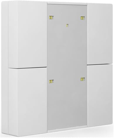 MDT Plus 55 Serie .02 KNX Taster, 4-fach, reinweiß glänzend (BE-TA55P4.G2)