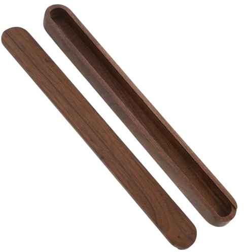 HOLIDYOYO Multifunktions-essstäbchen-aufbewahrungsbox Mit Holzdeckel Utensilienhalter Kompakt Für Unterwegs