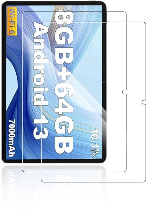 (2 Stück) Schutzfolie für Tibuta Tablet 10 Zoll 2025, yystao 9H Gehärtetes Glas kompatibel mit Tibuta - Haltbar, Kratzfest,Fingerabdruck-frei