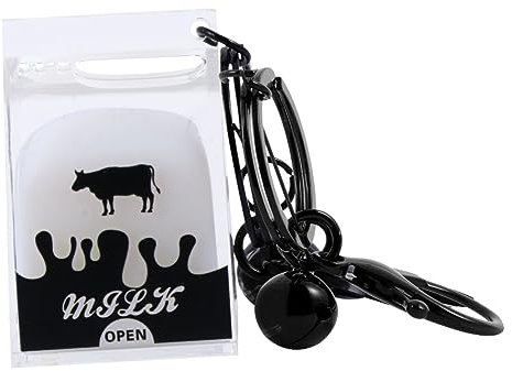 AKOOSY 1 Pièce Boîte de Lait Décorative Design Unique Pendentif pour Sacs