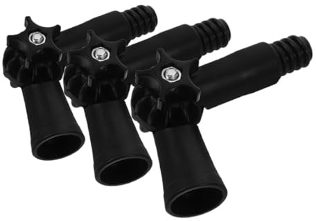 OATIPHO 3pcs Extendable Angled Adapter for Threaded Mopping Poles Adjustable Hinge for Easy Cleaning Access to High Awkward Areas Compatible with Window Squeegees and Dusting Tools
