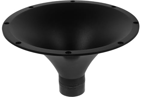 FUNNETOYU Haut-Parleurs D'Extérieur Tweeter Haut-Parleur en Plastique Adaptateur De Pavillon Haut-Parleur pour Scène Extérieure Accessoires De Pavillon Tube De Tweeter