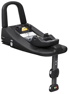 Joie i-Base™ Advance R129 Kindersitzbasis, i-Size, 10-fach verstellbares ISOFIX, Farbindikatoren, 7 Liegepositionen – Geburt bis 4 Jahre (40–105 cm), Farbe Black