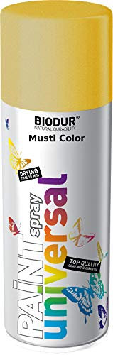 lackspray Sprühlack Felgenspray Sprühdose Spraylack Glänzend Light Gold RAL3050