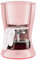 LTLWSH Filter Coffee Machine, 700W, Anti-Drip Design, Detachable Filter, Keep Warm, 600ML for 7 Cups,Pink