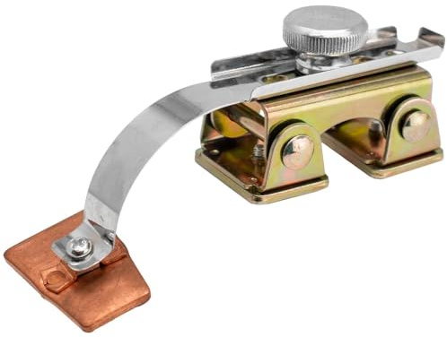 Strong Hand Tools AGK320 Hole Plug Magnet, Hands Free Weld, Pivoting Magnetic V-Pad Base, Spring Loaded Arm, Heat Dissipating Copper Pad, 5.5 Length