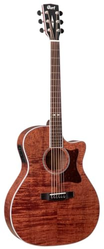 Cort GA5F-FMH – Elektroakustische Gitarre, Serie Grand Régal, offenporig
