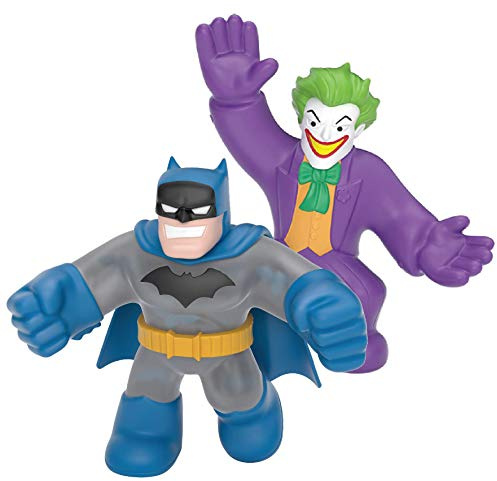 Heroes of Goo Jit Zu DC VERSUS PACK - Batman VS JOKER - elastiska, böjliga och deformerbara Actionfigurer i dubbelpack